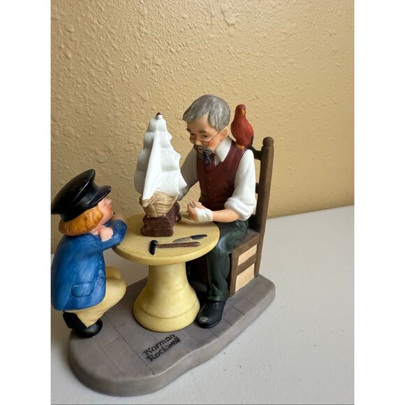 The Shipmaker — Norman Rockwell Collectors Club, 1982 - Picture 4 of 12